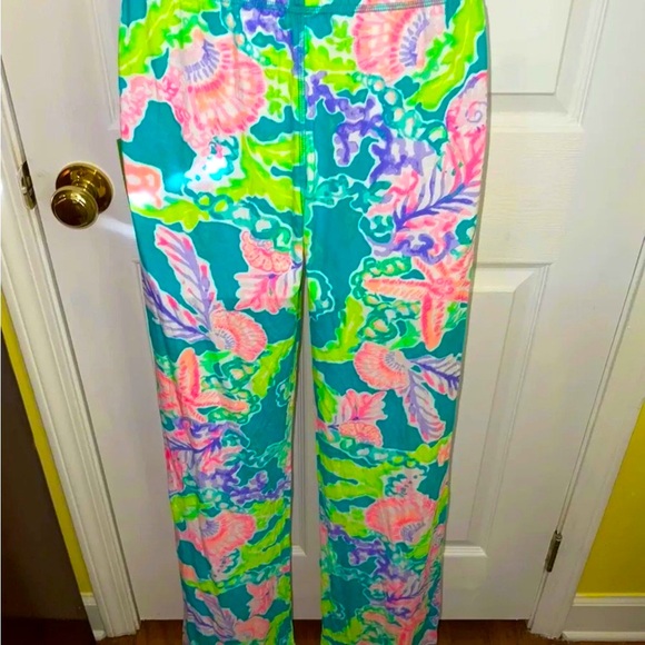 Lilly Pulitzer NWT Knit PJ Pants Shell Search Size XXS - Picture 3 of 5